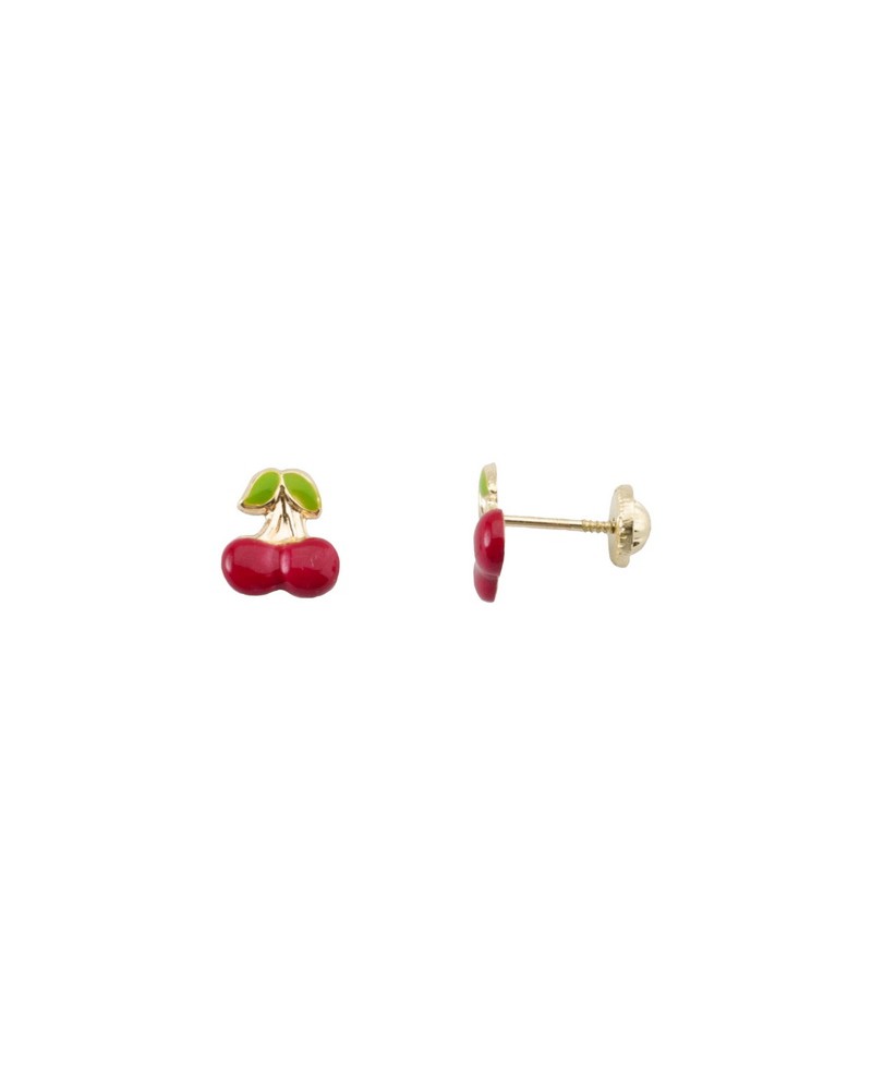 Pendiente/dormilón cerezas | Joyería Gimeno | Tu joyería de confianza en Valencia