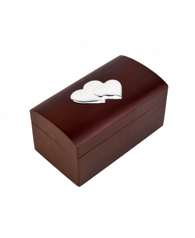 Caja joyero corazones 18x10x9 | Joyería Gimeno | Tu joyería de confianza en Valencia