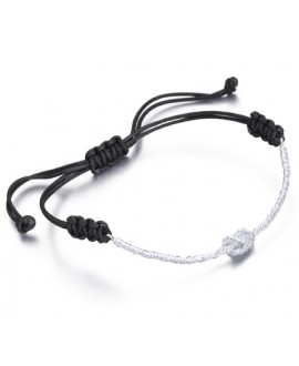 Pulsera plata nudo LeCarre