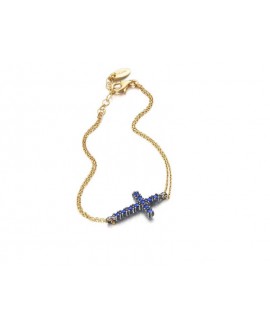 Pulsera Lecarre cruz azul