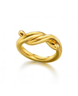 Anillo Lecarre nudo oro