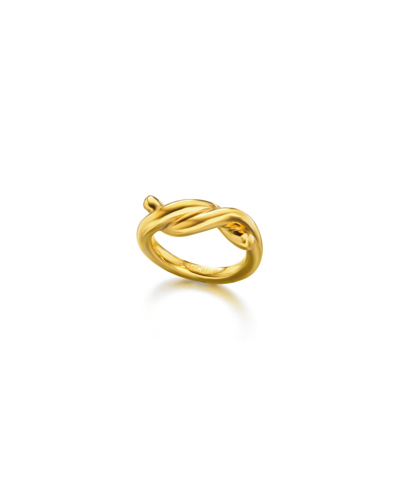 Anillo Lecarre nudo oro | Joyería Gimeno | Tu joyería de confianza en Valencia