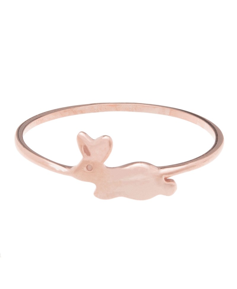 Anillo mua mua conejo rosa | Joyería Gimeno | Tu joyería de confianza en Valencia