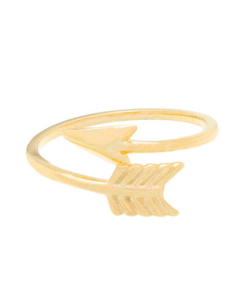 Anillo mua mua flecha oro | Joyería Gimeno | Tu joyería de confianza en Valencia