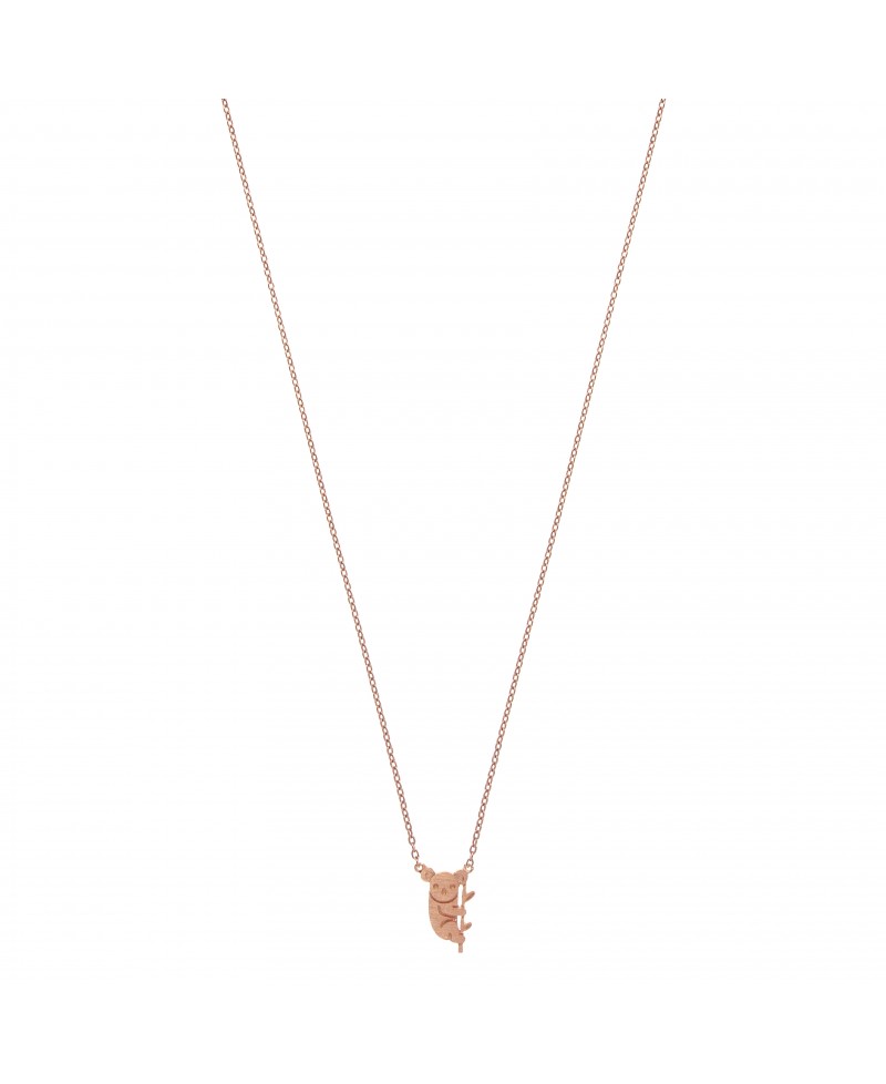 Collar mua mua koala rosa | Joyería Gimeno | Tu joyería de confianza en Valencia