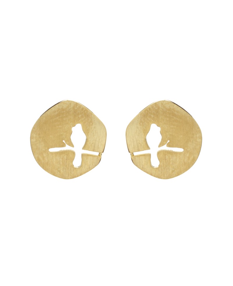 Pendientes plata, mua mua pajaro | Joyería Gimeno | Tu joyería de confianza en Valencia