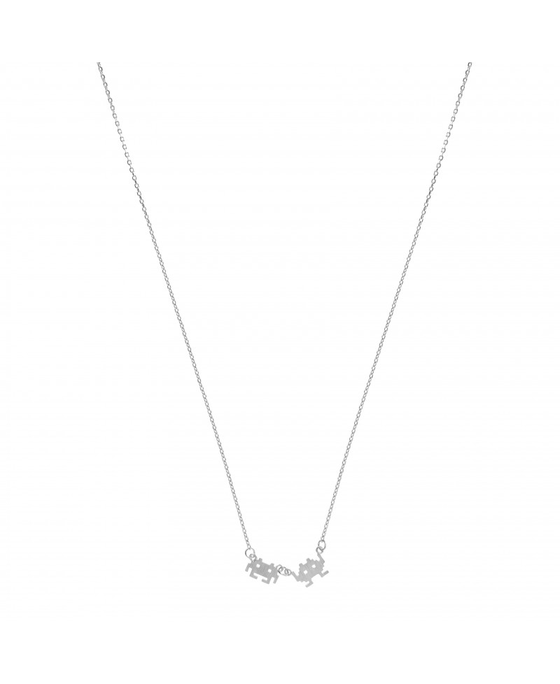 Collar mua mua marcianos plata | Joyería Gimeno | Tu joyería de confianza en Valencia