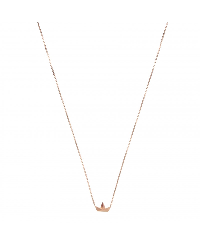 Collar mua mua barco rosa | Joyería Gimeno | Tu joyería de confianza en Valencia