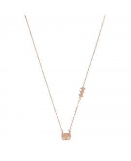 Collar mua mua Batmana rosa