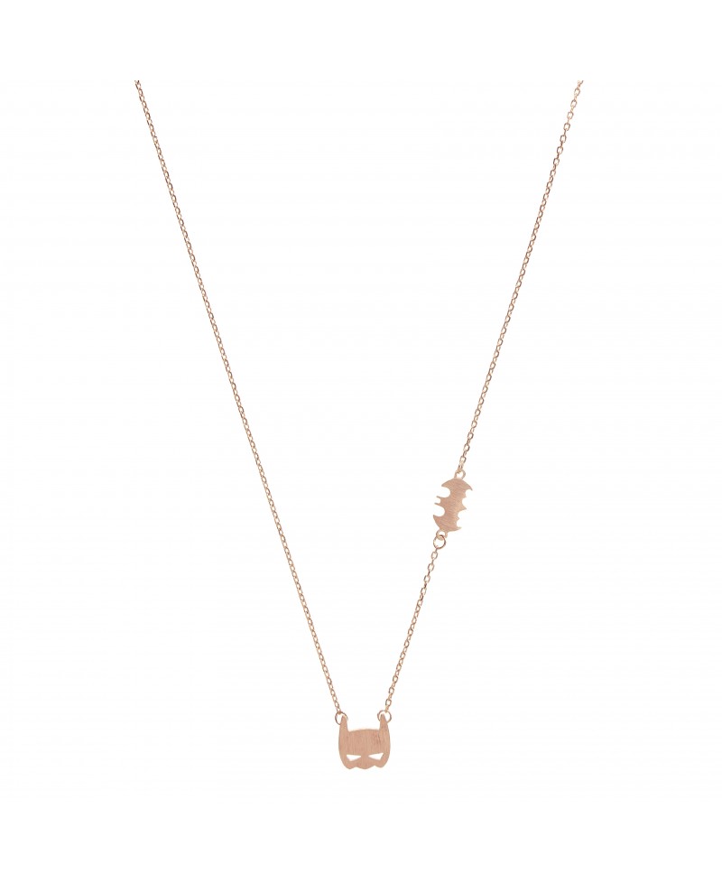 Collar mua mua Batmana rosa | Joyería Gimeno | Tu joyería de confianza en Valencia