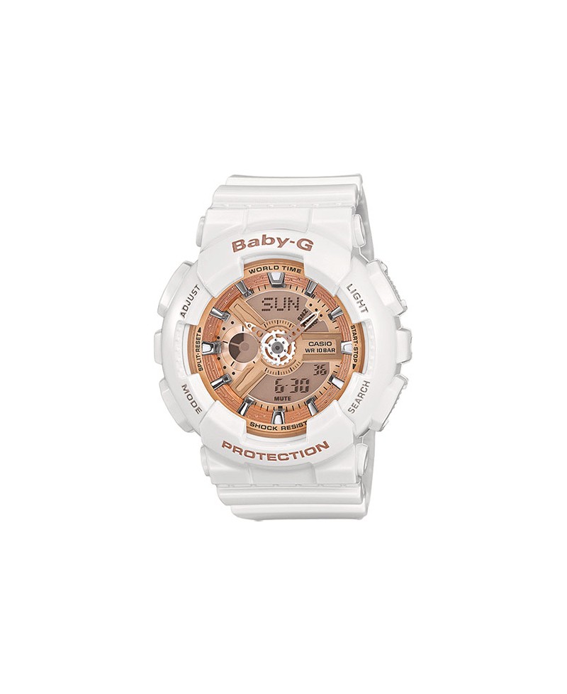 Casio BABY-G BA-110-7A1ER blanco | Joyería Gimeno | Tu joyería de confianza en Valencia