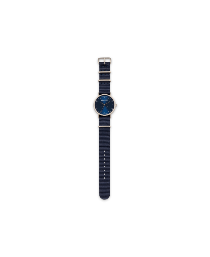Reloj Mr Boho iron blue casual metallic | Joyería Gimeno | Tu joyería de confianza en Valencia