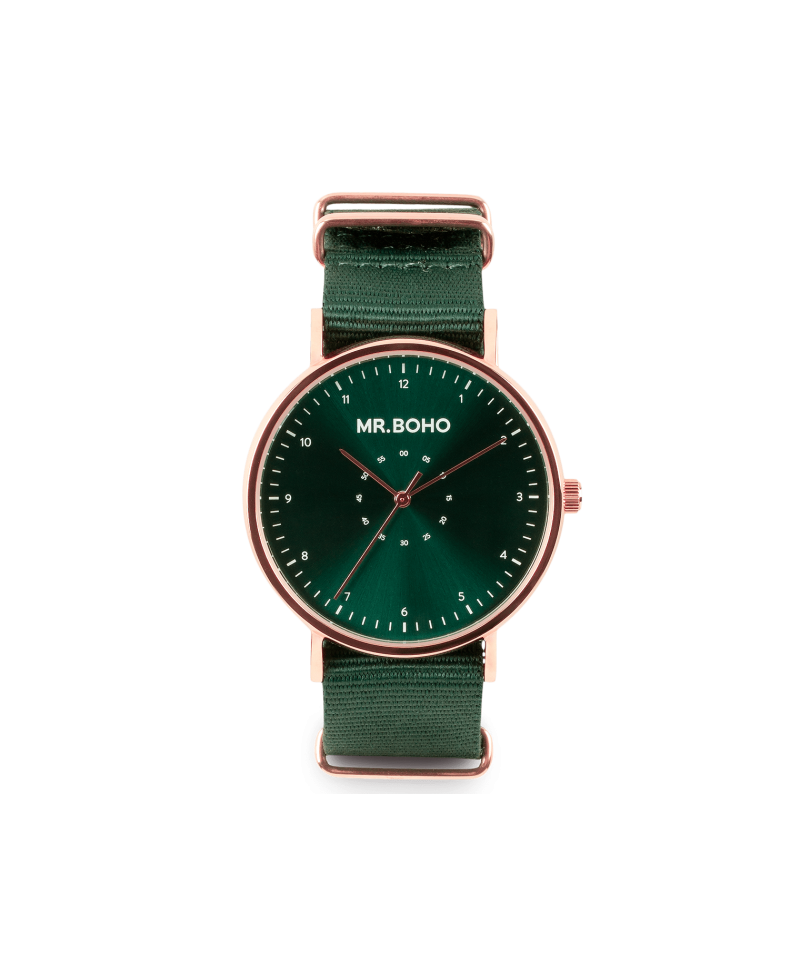 Reloj Mr Boho copper green metallic | Joyería Gimeno | Tu joyería de confianza en Valencia