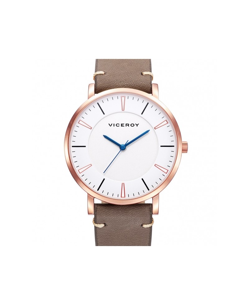 Reloj de hombre Viceroy analógico piel | Joyería Gimeno | Tu joyería de confianza en Valencia