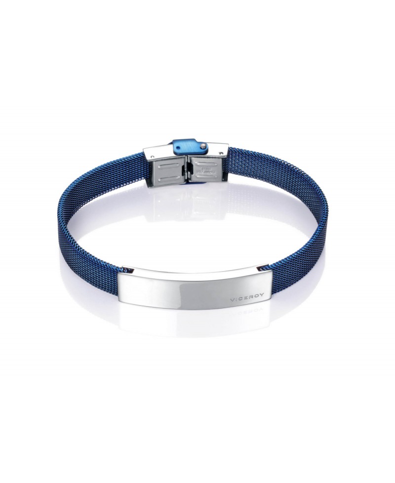 Pulsera hombre Viceroy fashion acero azul | Joyería Gimeno | Tu joyería de confianza en Valencia