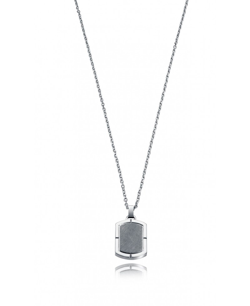Colgante placa Viceroy acero | Joyería Gimeno | Tu joyería de confianza en Valencia