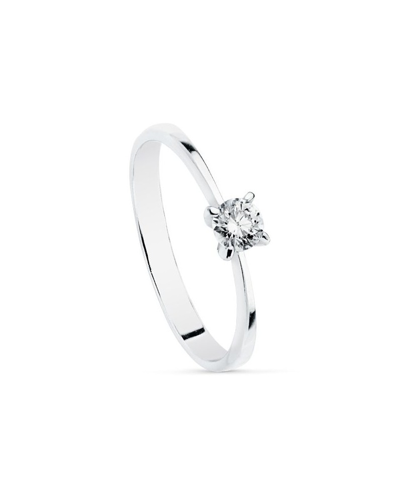 Anillo de brillante de 0.24, pedida | Joyería Gimeno | Tu joyería de confianza en Valencia