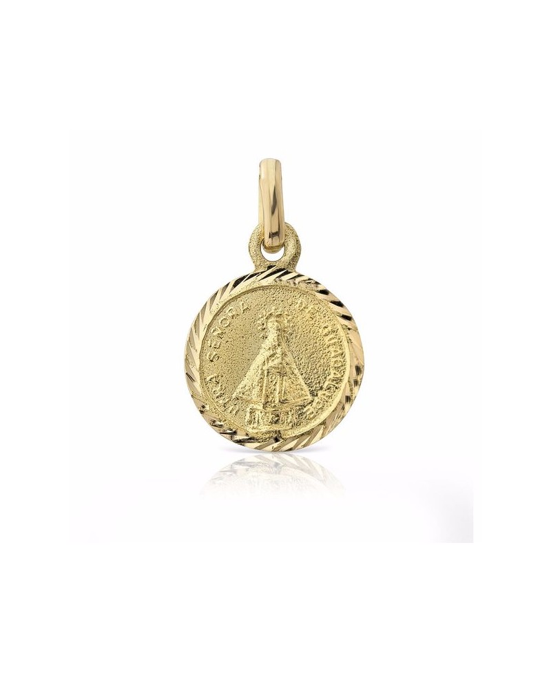 Medalla virgen Guadalupe oro | Joyería Gimeno | Tu joyería de confianza en Valencia