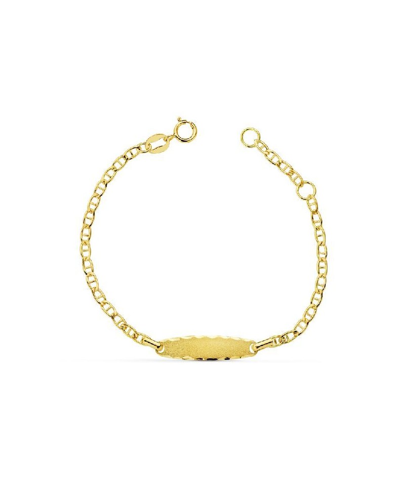 Pulsera infantil esclava oro amarillo | Joyería Gimeno | Tu joyería de confianza en Valencia