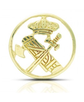Insignia Guardia Civil pin oro