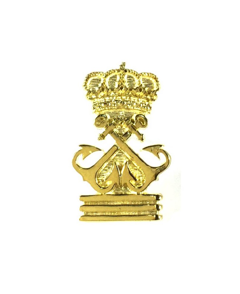 Insignia Capitán de yate de oro | Joyería Gimeno | Tu joyería de confianza en Valencia
