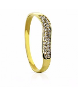 Anillo de oro amarillo...