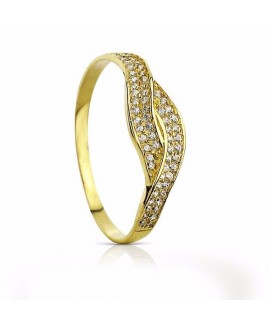 Anillo mujer oro amarillo...