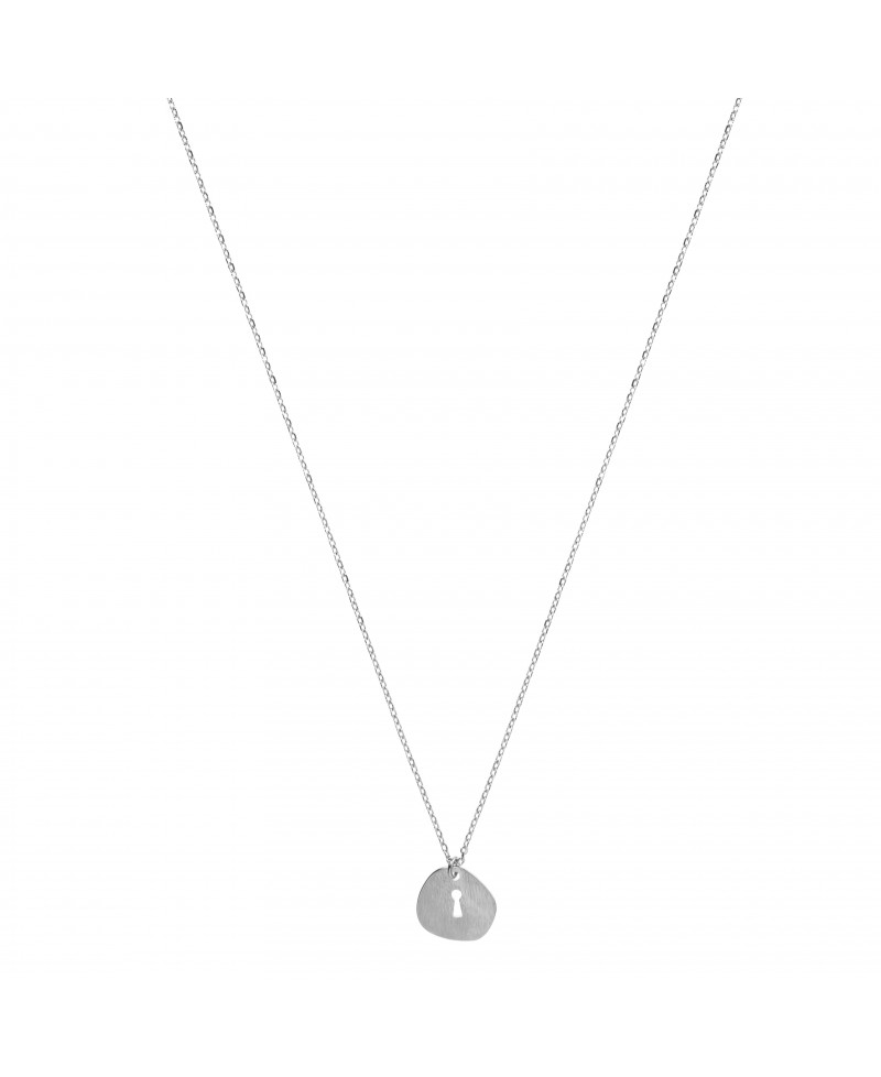 Collar MUA MUA cerradura, plata | Joyería Gimeno | Tu joyería de confianza en Valencia