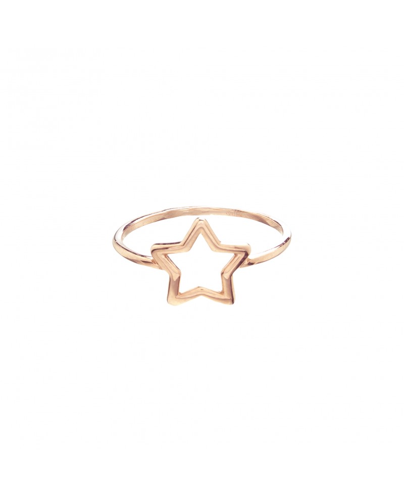 Anillo MUA MUA estrella rose | Joyería Gimeno | Tu joyería de confianza en Valencia