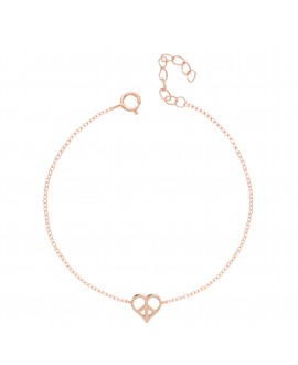 Pulsera MUA MUA corazon rose