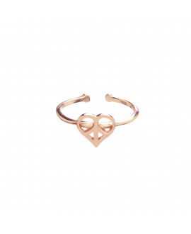 Anillo MUA MUA corazón rose