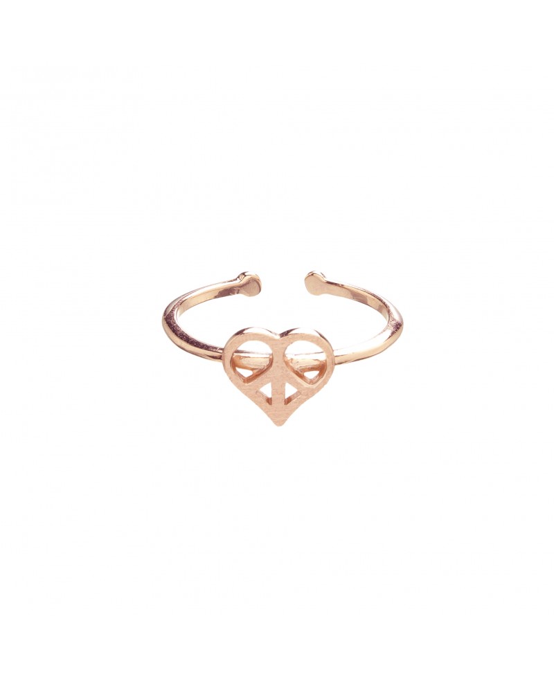 Anillo MUA MUA corazón rose | Joyería Gimeno | Tu joyería de confianza en Valencia