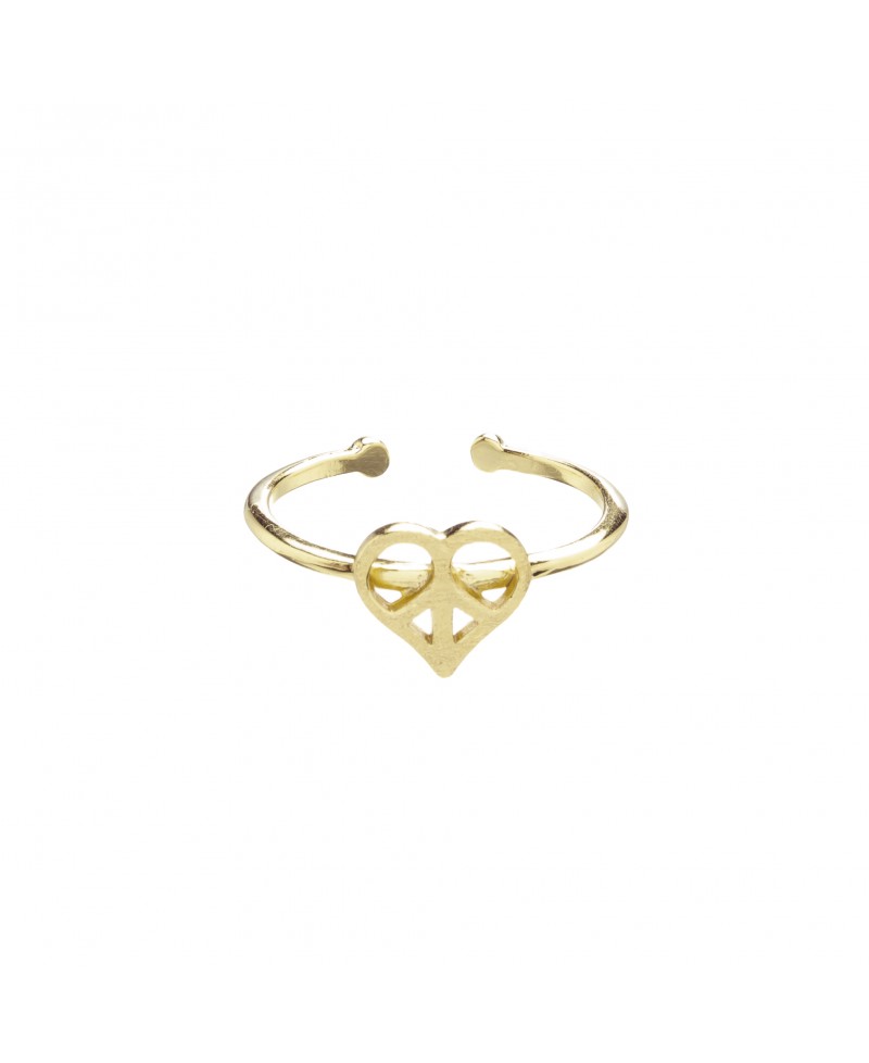 Anillo MUA MUA corazón oro | Joyería Gimeno | Tu joyería de confianza en Valencia