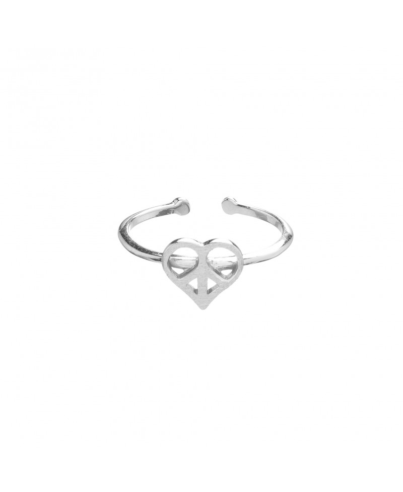 Anillo MUA MUA corazón plata | Joyería Gimeno | Tu joyería de confianza en Valencia