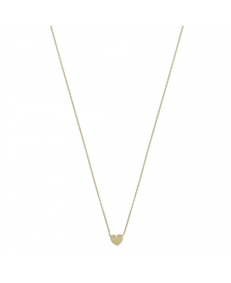 Collar MUA MUA corazón pequeño oro | Joyería Gimeno | Tu joyería de confianza en Valencia