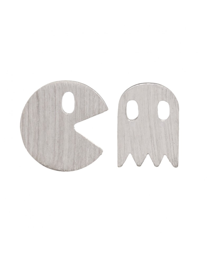 Pendiente MUA MUA pacman plata | Joyería Gimeno | Tu joyería de confianza en Valencia