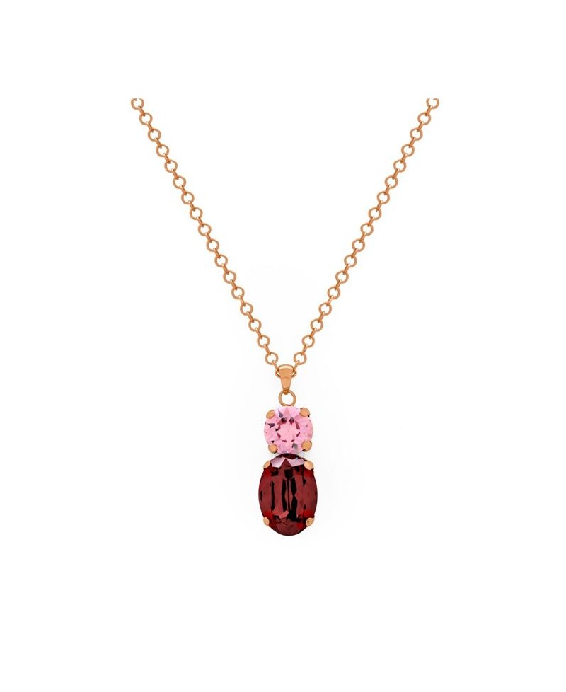 Collar Victoria cruz scarlet | Joyería Gimeno | Tu joyería de confianza en Valencia