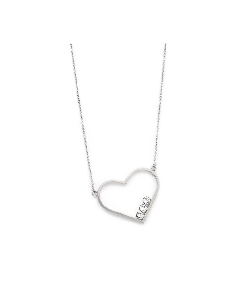 Collar Victoria cruz corazon | Joyería Gimeno | Tu joyería de confianza en Valencia