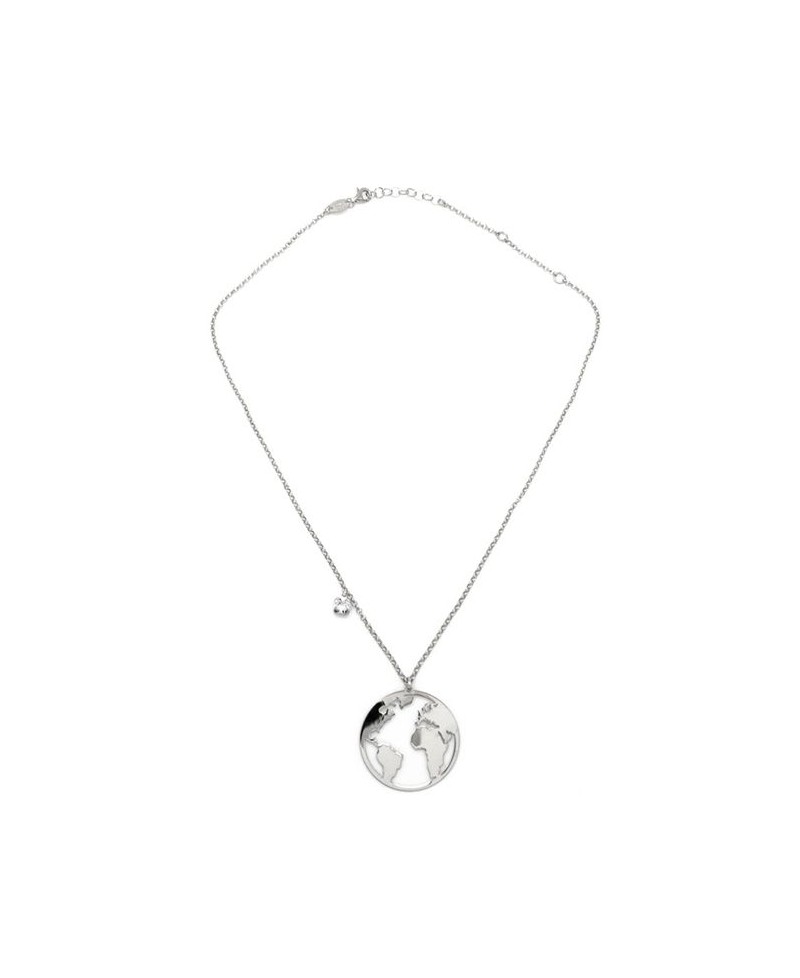 Collar Victoria cruz mundo | Joyería Gimeno | Tu joyería de confianza en Valencia