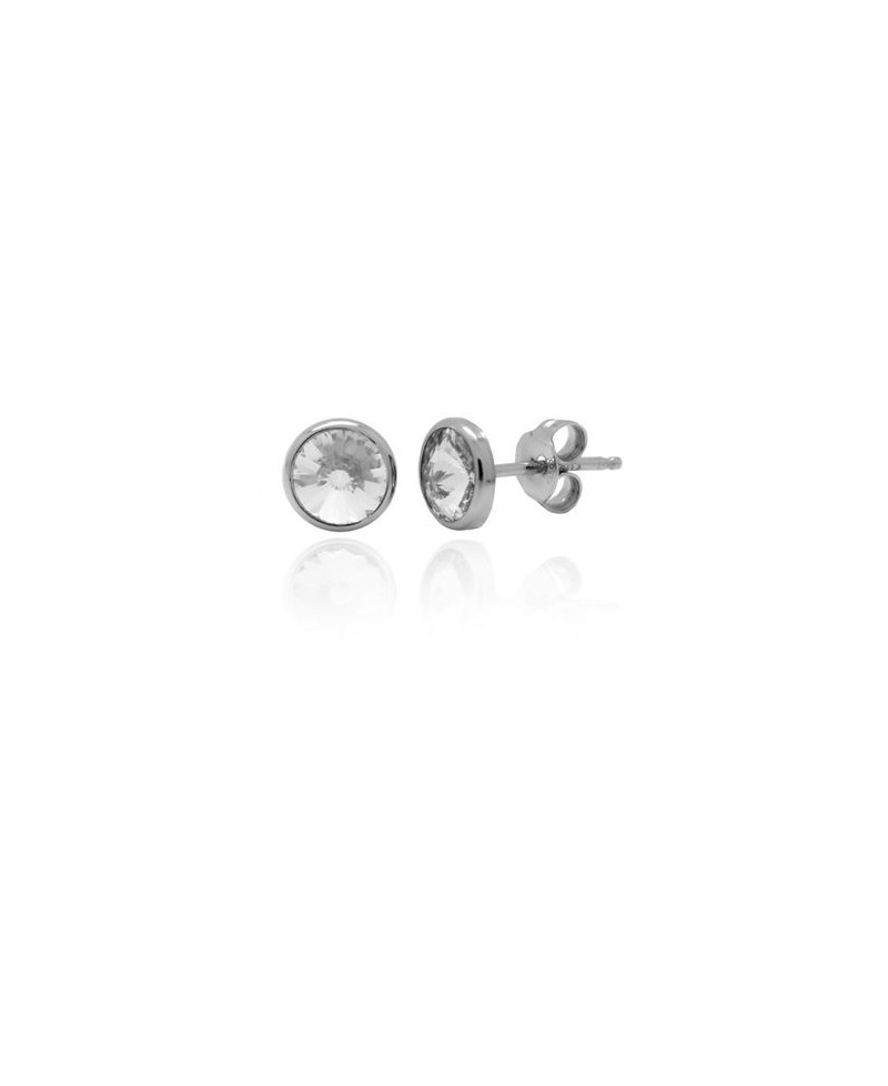 Pendiente Victoria cruz basic cystal | Joyería Gimeno | Tu joyería de confianza en Valencia