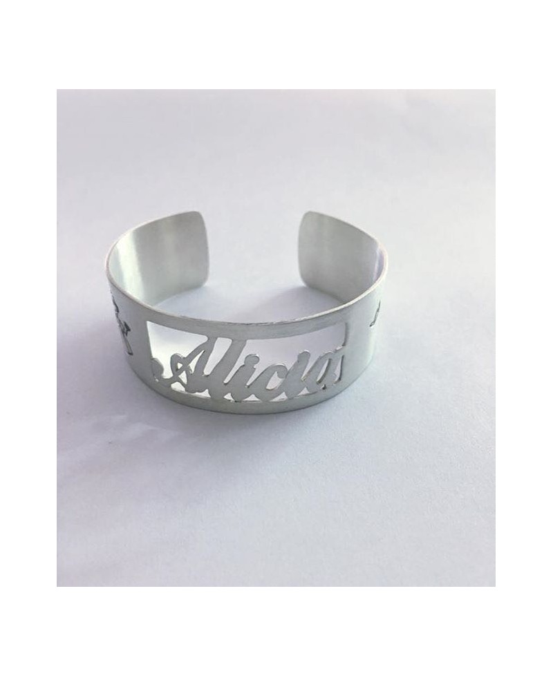 Pulsera plata personalizada fallas | Joyería Gimeno | Tu joyería de confianza en Valencia