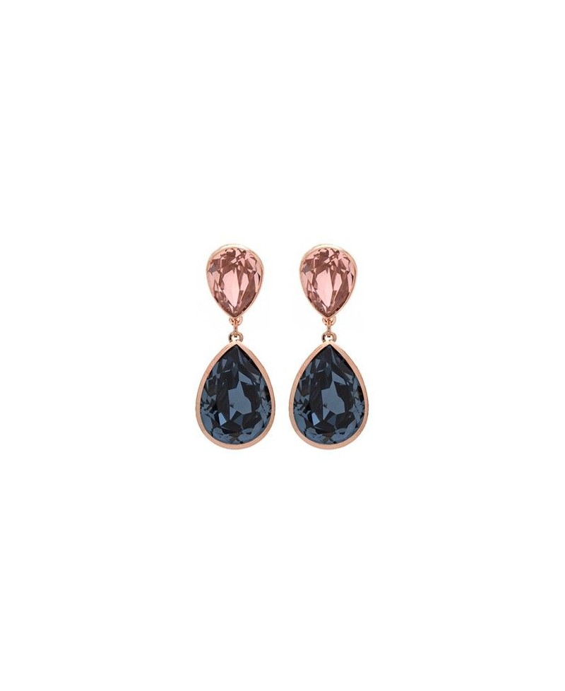 Pendiente Victoria cruz essential rosavinagre-denim | Joyería Gimeno | Tu joyería de confianza en Valencia