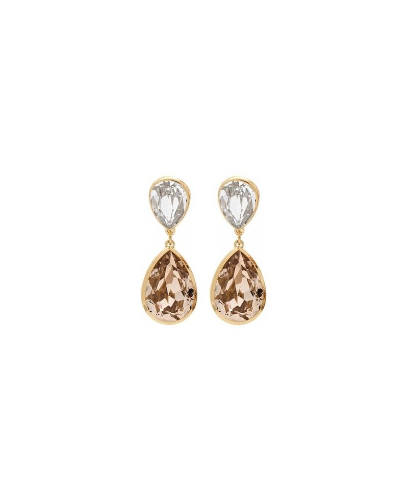Pendiente Victoria cruz essential Cristal y Light Silk | Joyería Gimeno | Tu joyería de confianza en Valencia