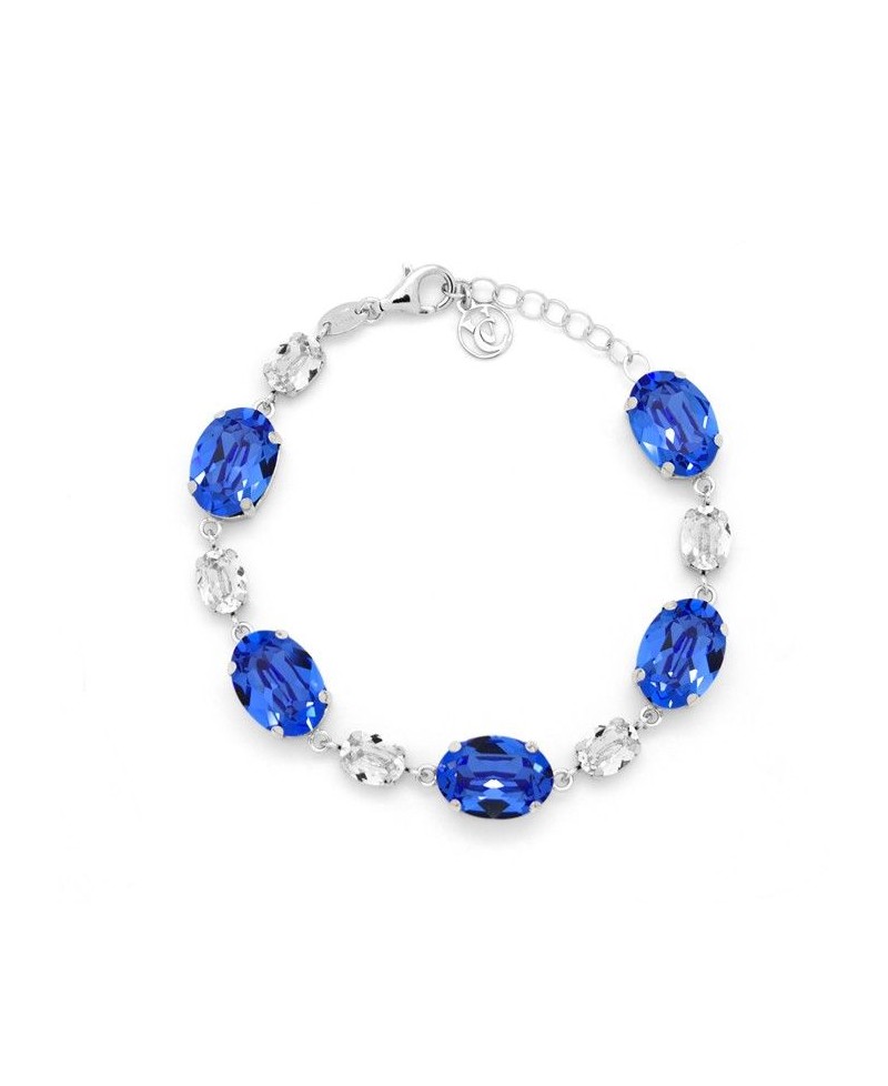 Pulsera Victoria cruz CELINE saphire | Joyería Gimeno | Tu joyería de confianza en Valencia
