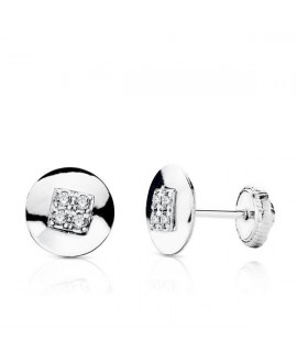 Pendientes niña disco 4...