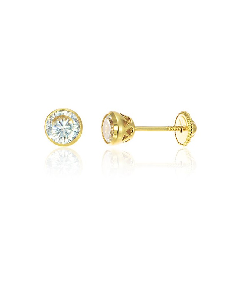 Pendiente bebe solitario | Joyería Gimeno | Tu joyería de confianza en Valencia