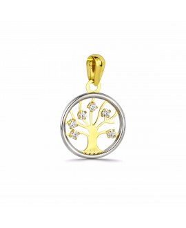 Colgante oro árbol de la...