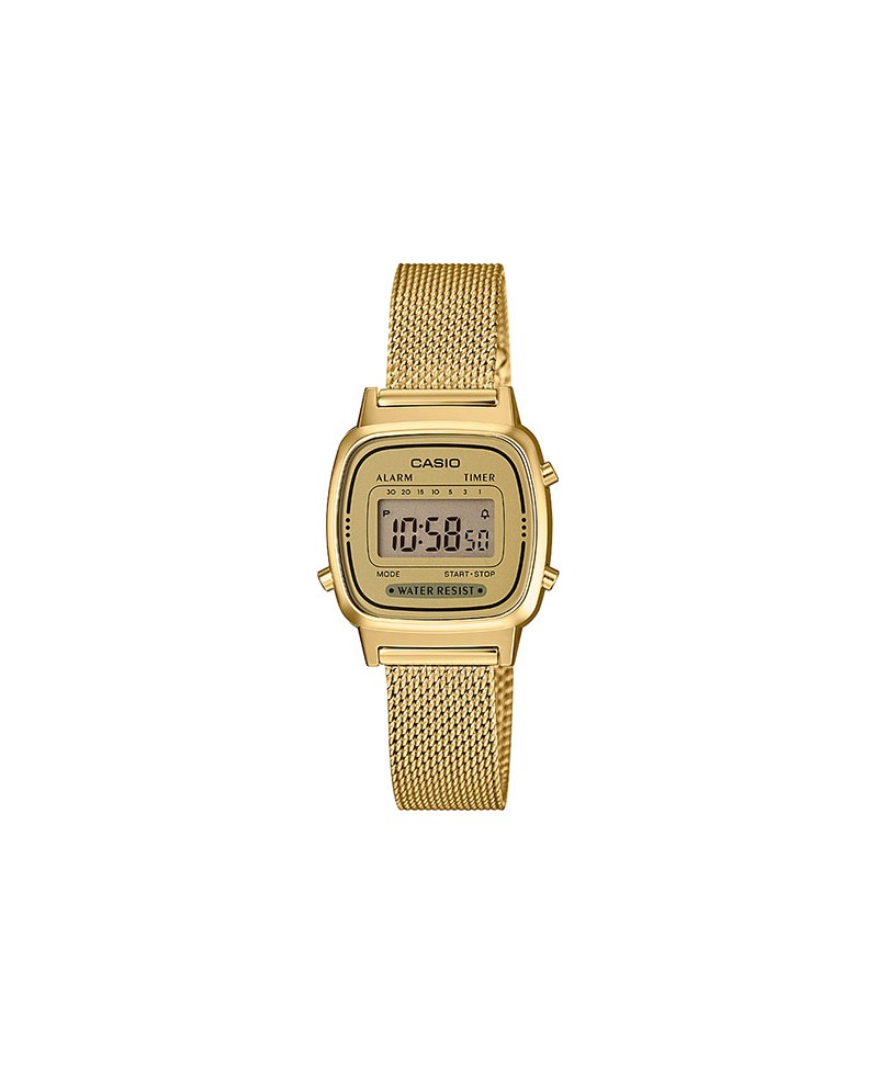 Reloj CASIO vintage maya dorado | Joyería Gimeno | Tu joyería de confianza en Valencia