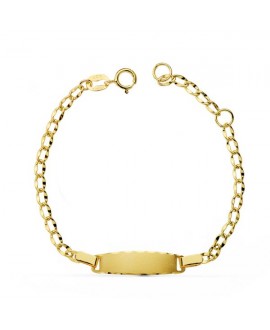 Pulsera de bebe oro eslabón...