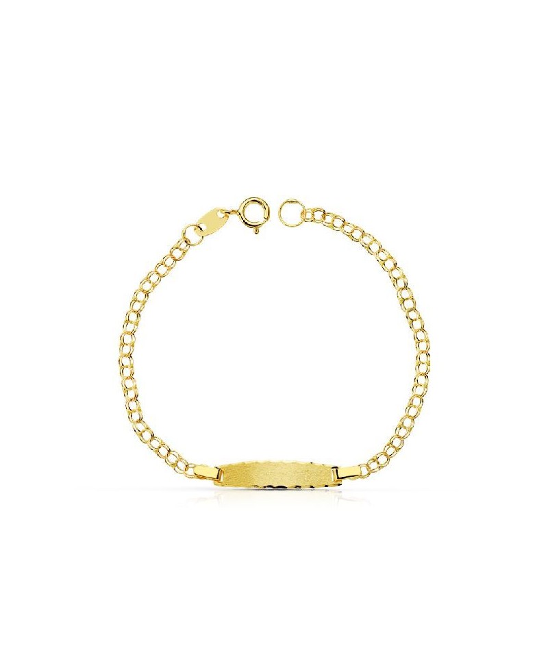 Pulsera de bebe eslabón hungarina | Joyería Gimeno | Tu joyería de confianza en Valencia